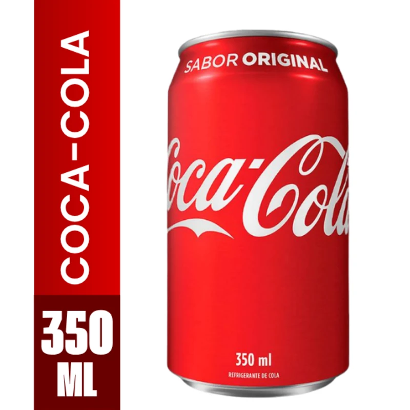 Refrigerante: Coca-Cola Lata 350ml -